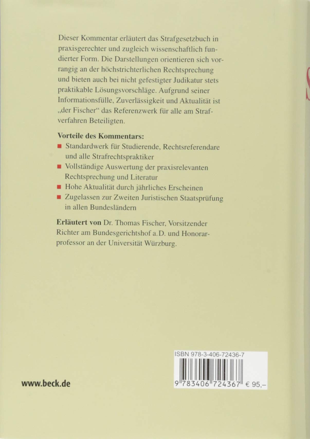 Strafgesetzbuch: mit Nebengesetzen