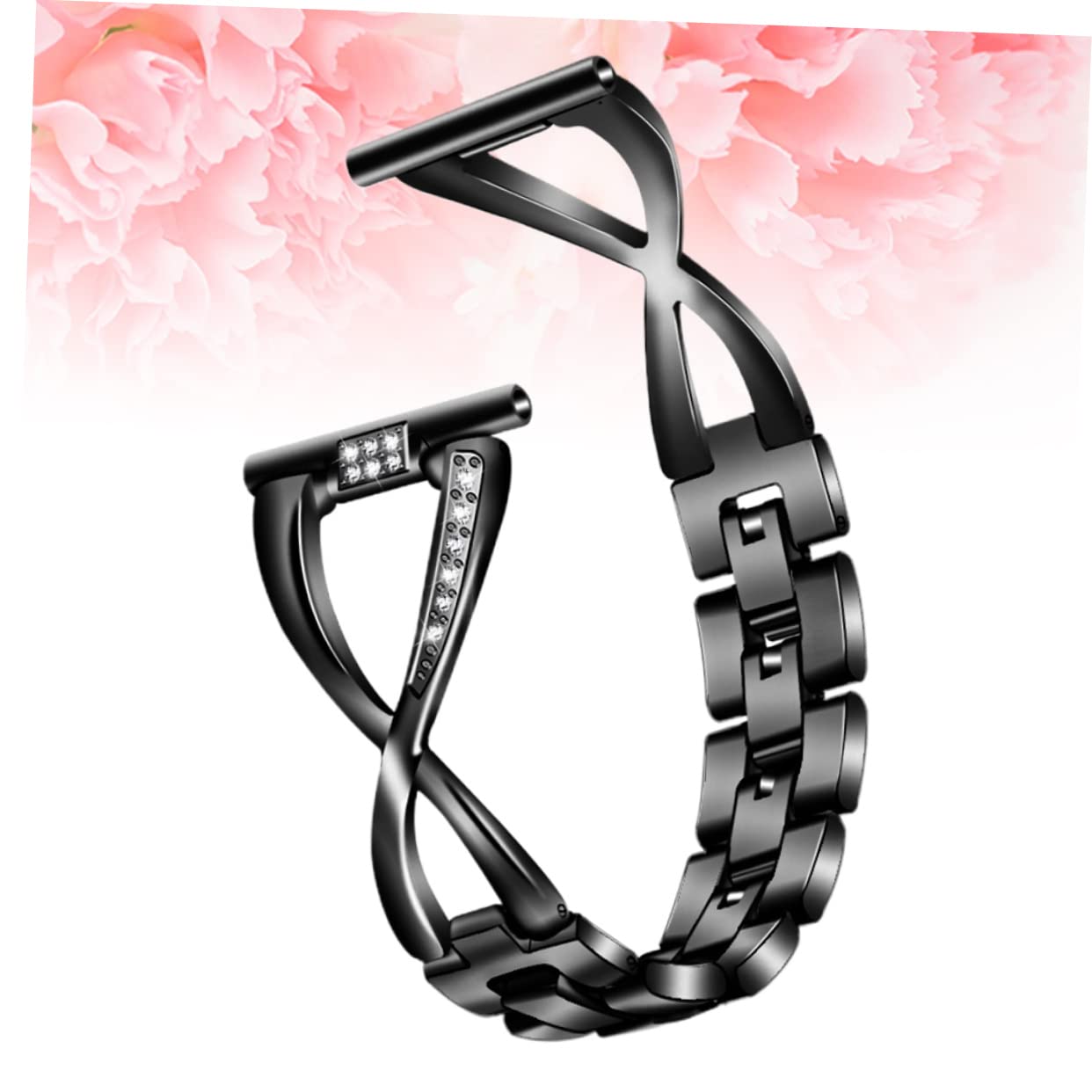 EXCEART Correa Rhinestones Compatible con Relojes Elegante y Cómodo Negocios o Formales