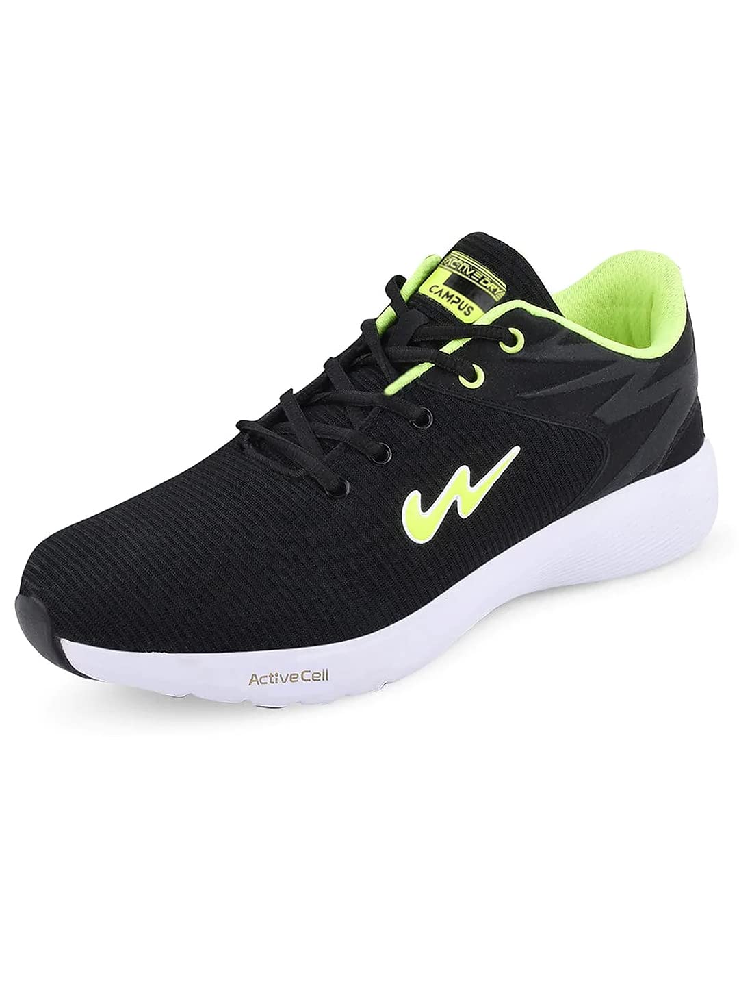 campus Men's Royce-2 BLK/GRN Running Shoes - 9UK/India CG-248-picture-40