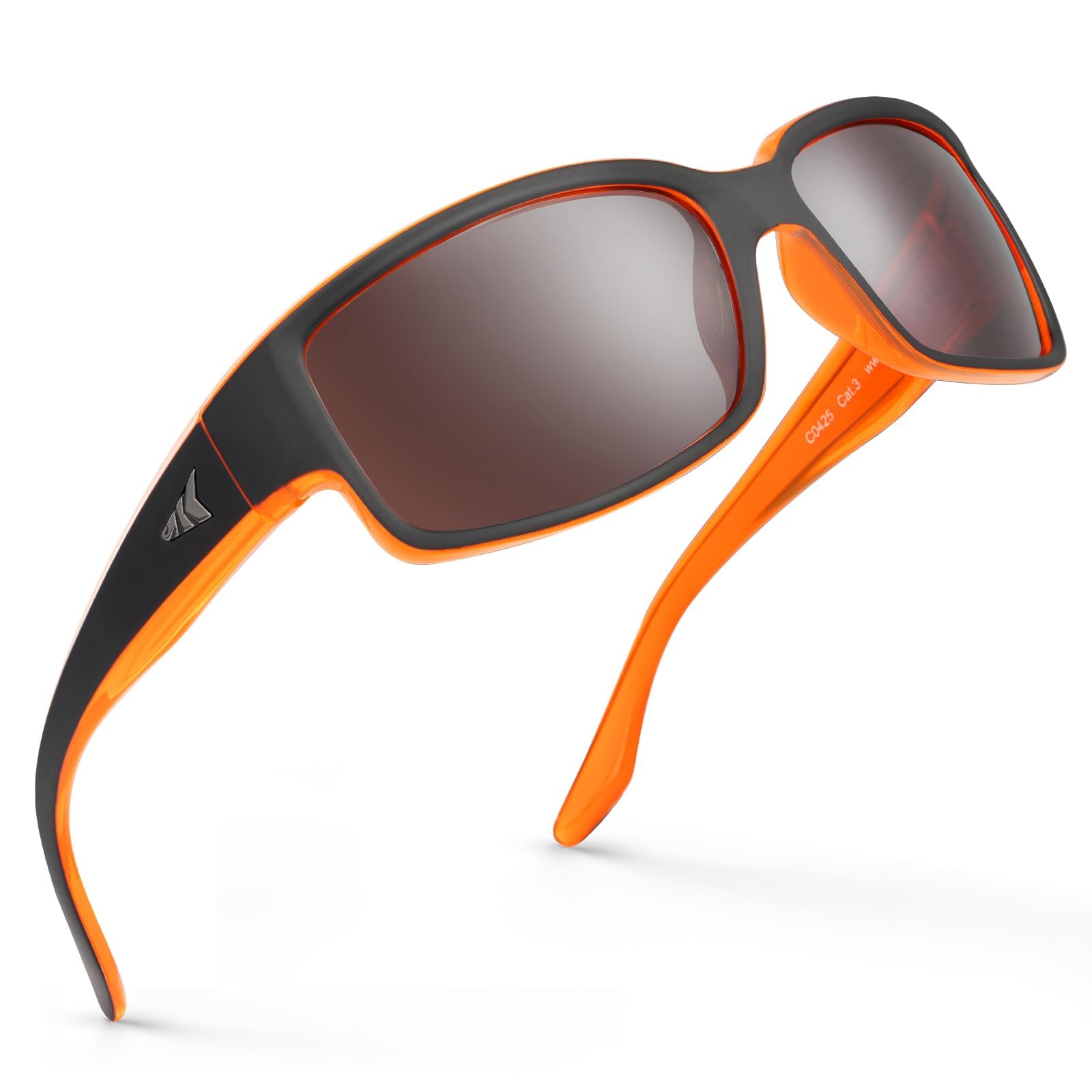 KastKing Skidaway Polarized Sport Sunglasses for Men and Women, Wrap Design