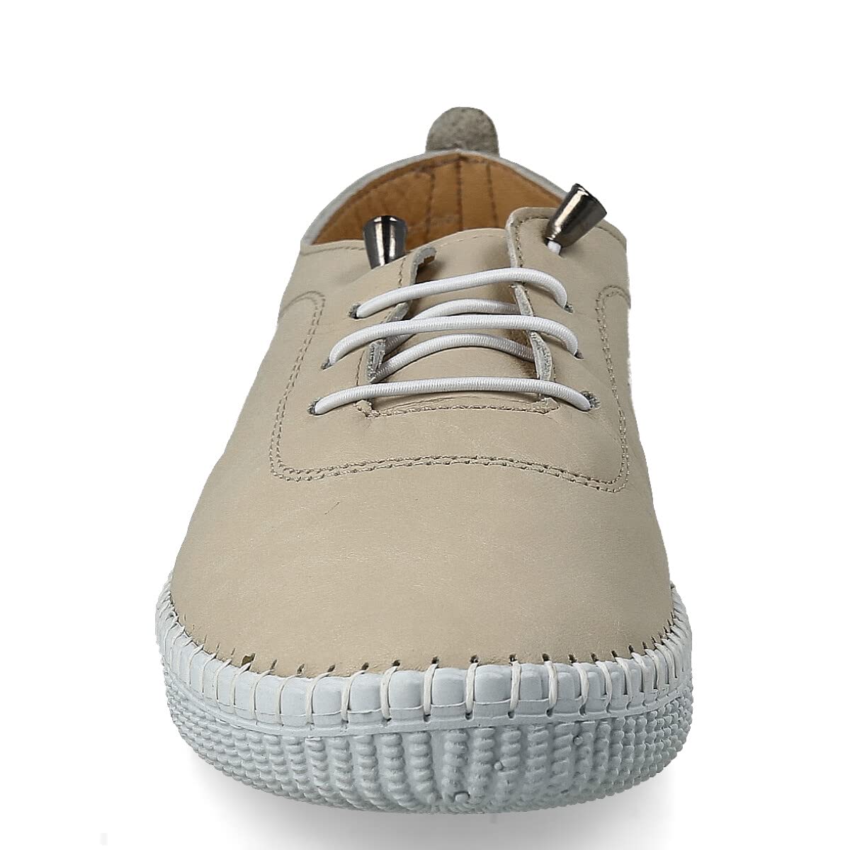 Zapatillas Deportivas Sneakers de Piel para Mujer. Flexibles y Cómodos. Zapatos Planos Casual. Cordones Elásticos. Gran Confort. Blanco, Negro, Cuero, Azul Marino, Celeste, Kaki, Rojo, Beige