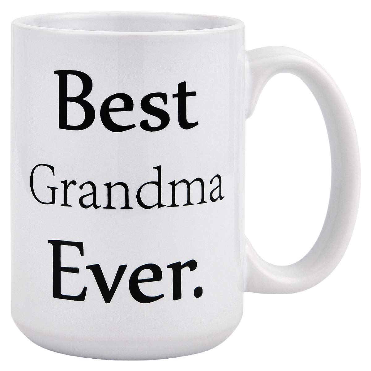 Funny Coffee Mug Best Grandma Ever Coffee Tea Cup Funny Mug Novelty Coffee Mug for Office Women Birthday Grandma