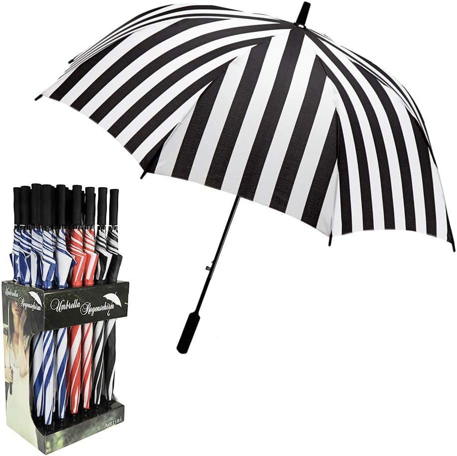 Amrini90240 Umbrella with 3 Assorted Models EVA Handle, 78 cm