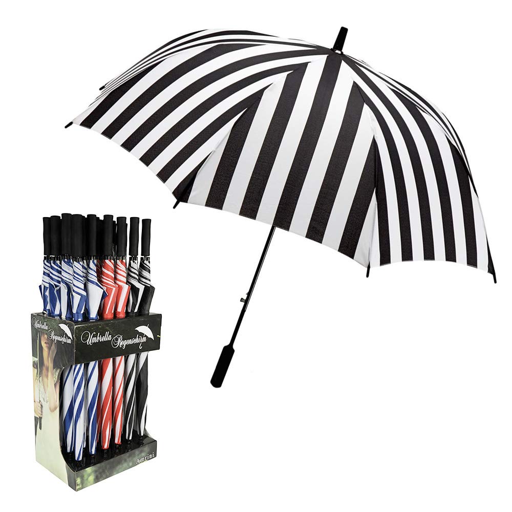 Amrini90240 Umbrella with 3 Assorted Models EVA Handle, 78 cm