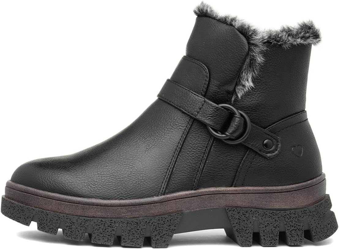 Heavenly FeetLaurel Womens Black Ankle Boot