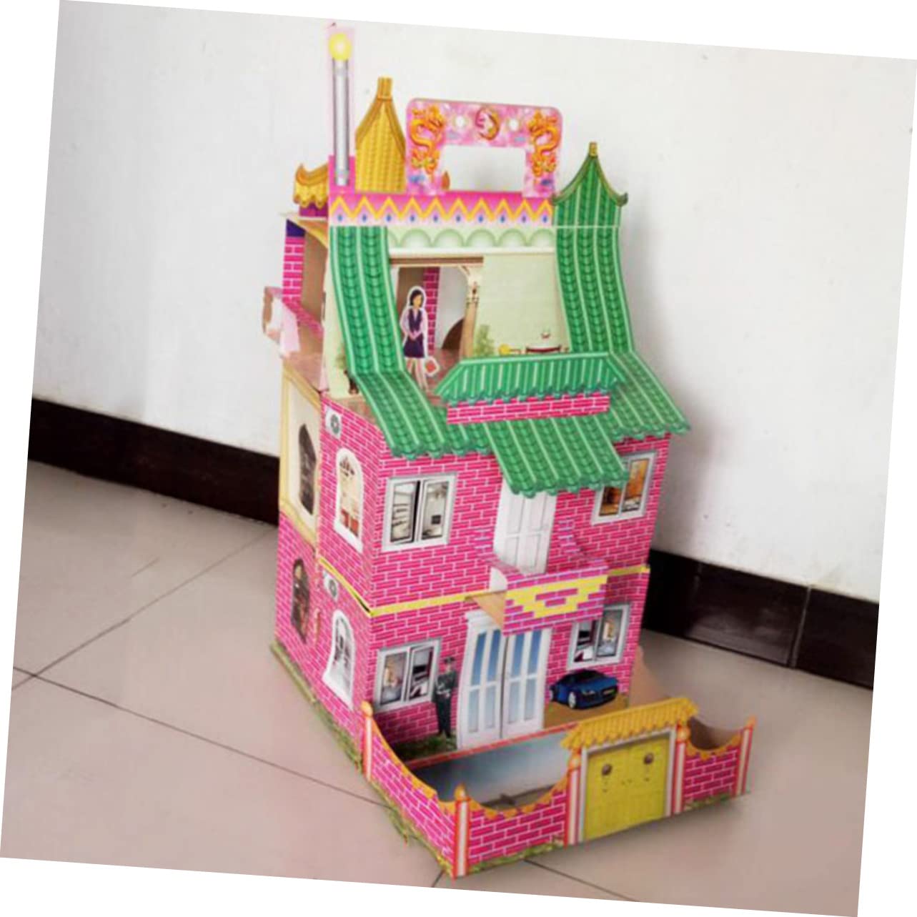 KONTONTY Ancestor Money Car Items Euro Currency Traditional House Sacrificial Offerings Sacrificial Items Large Denomination Villa Accesorios Para Auto Finished Product Paper Accessories