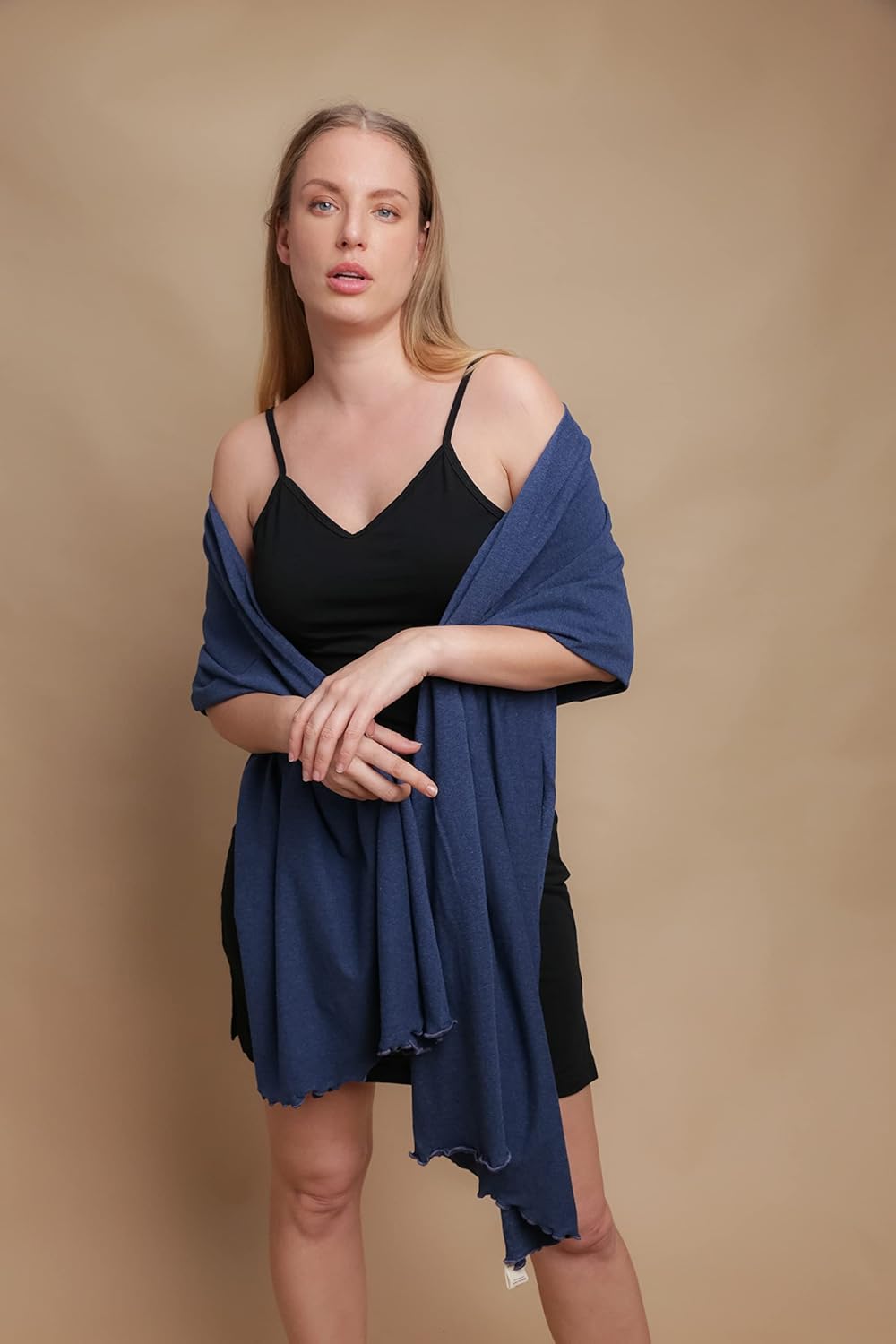 Cottonique Women's Hypoallergenic Shawl made from 100% Organic Cotton