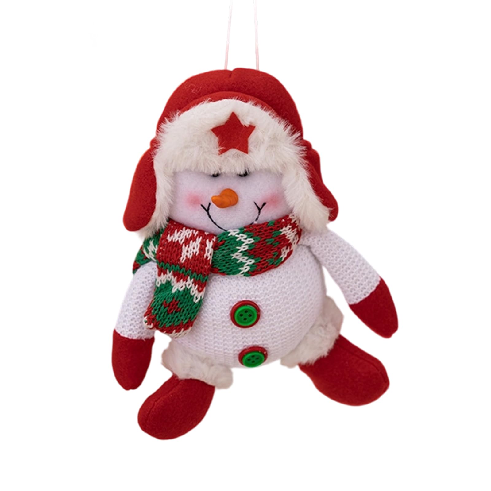 Kalttoy Christmas Tree Decorations Santa Pendant Desktop Pendant Reindeer Hanging Ornaments for Home Party Outdoor Indoor Santa