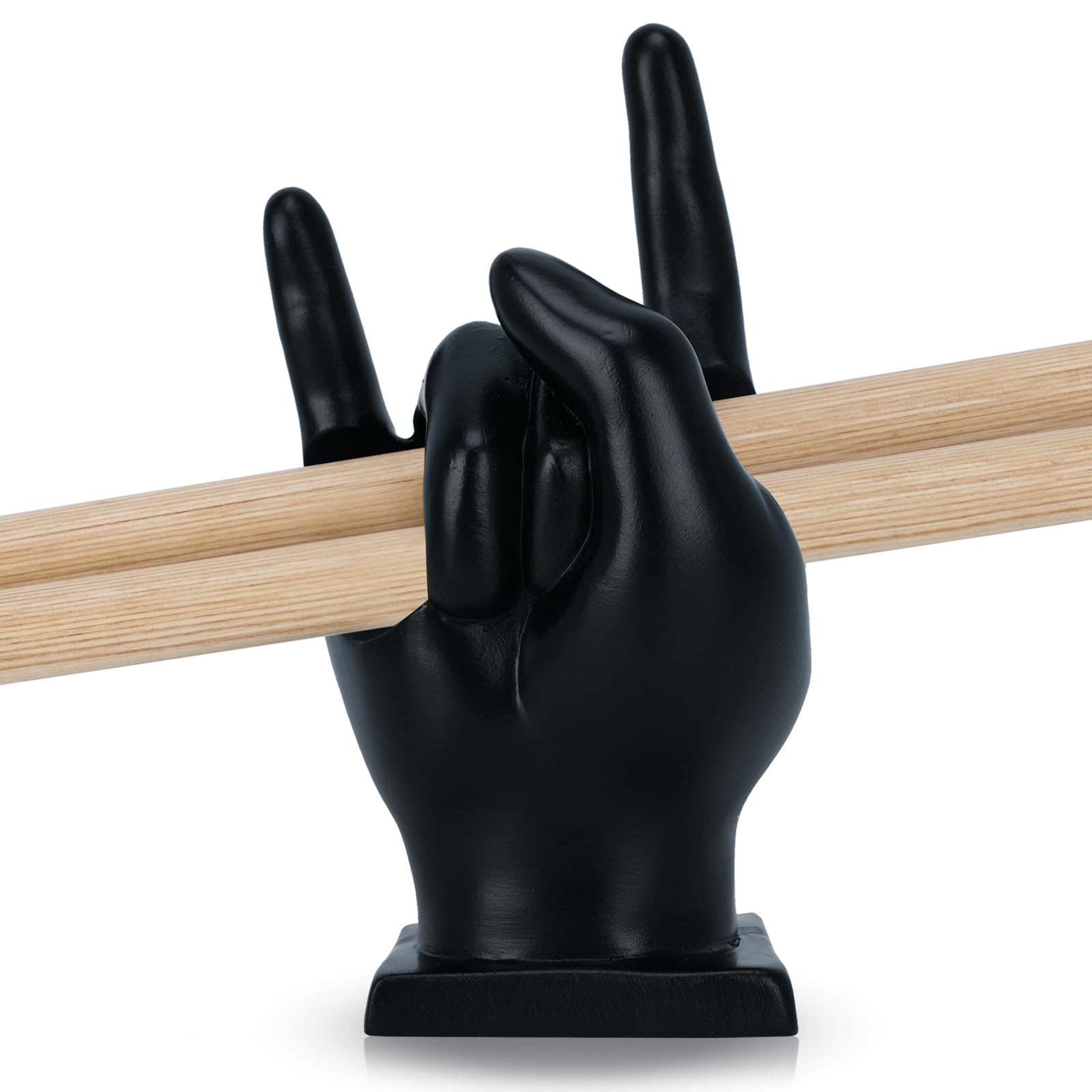 sjljzxd Drumstick Display Show Stand Creative Gift, New Drum Rack Storage Display Gesture Table Drummer Display Rack Drum, Drum Sticks Holder Drumstick Display Case Personalized (black)