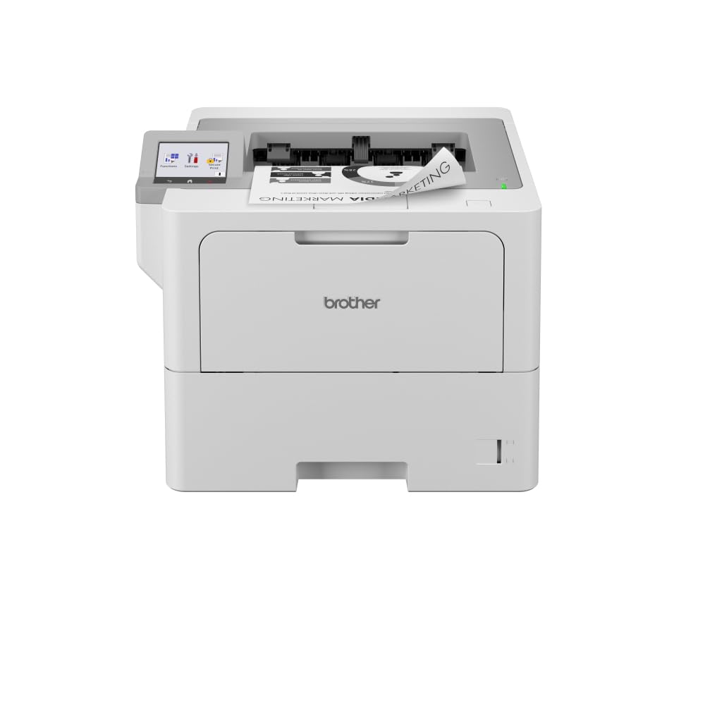 Brother A4 Mono Laser Printer With Touchscreen & Gigabit Lan Hl-L6410dn