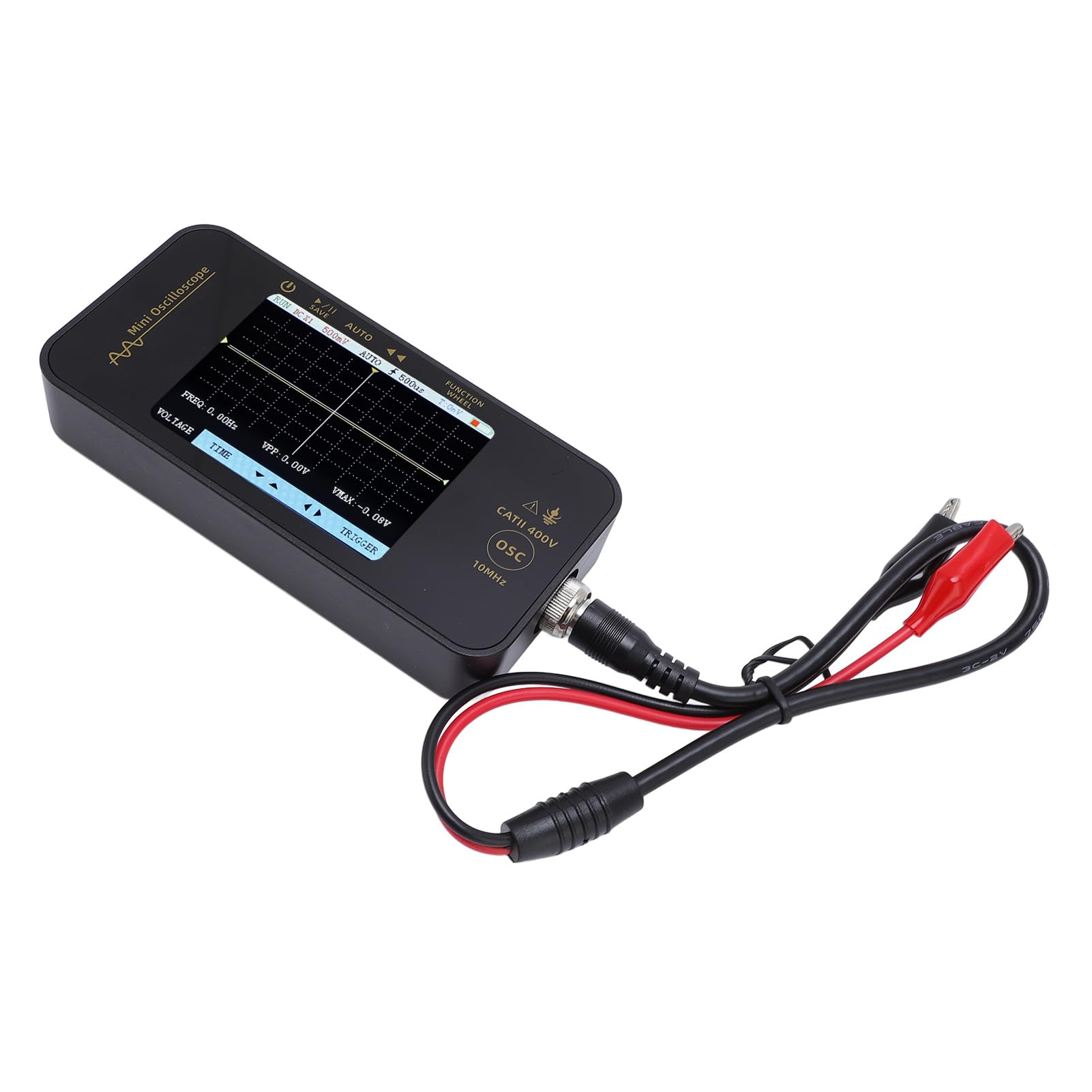 CHICIRIS Osciloscopio Portátil de Mano, 10MHz de Ancho de Banda, para