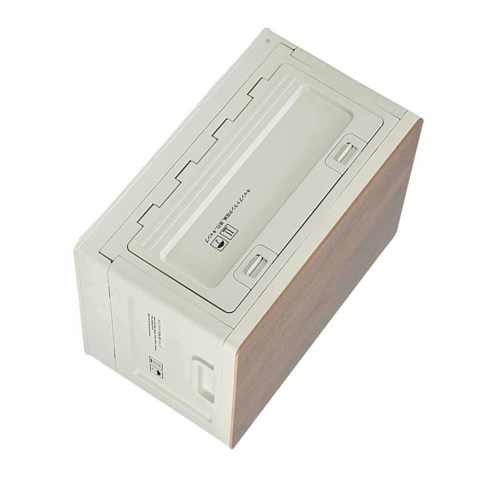 DFHINSC Multi Compartment Folding Organizers Outdoor Enthusiast ' s Storage Crate Large Waterproof Compartmentalized Utility Box Efficient Packing Box