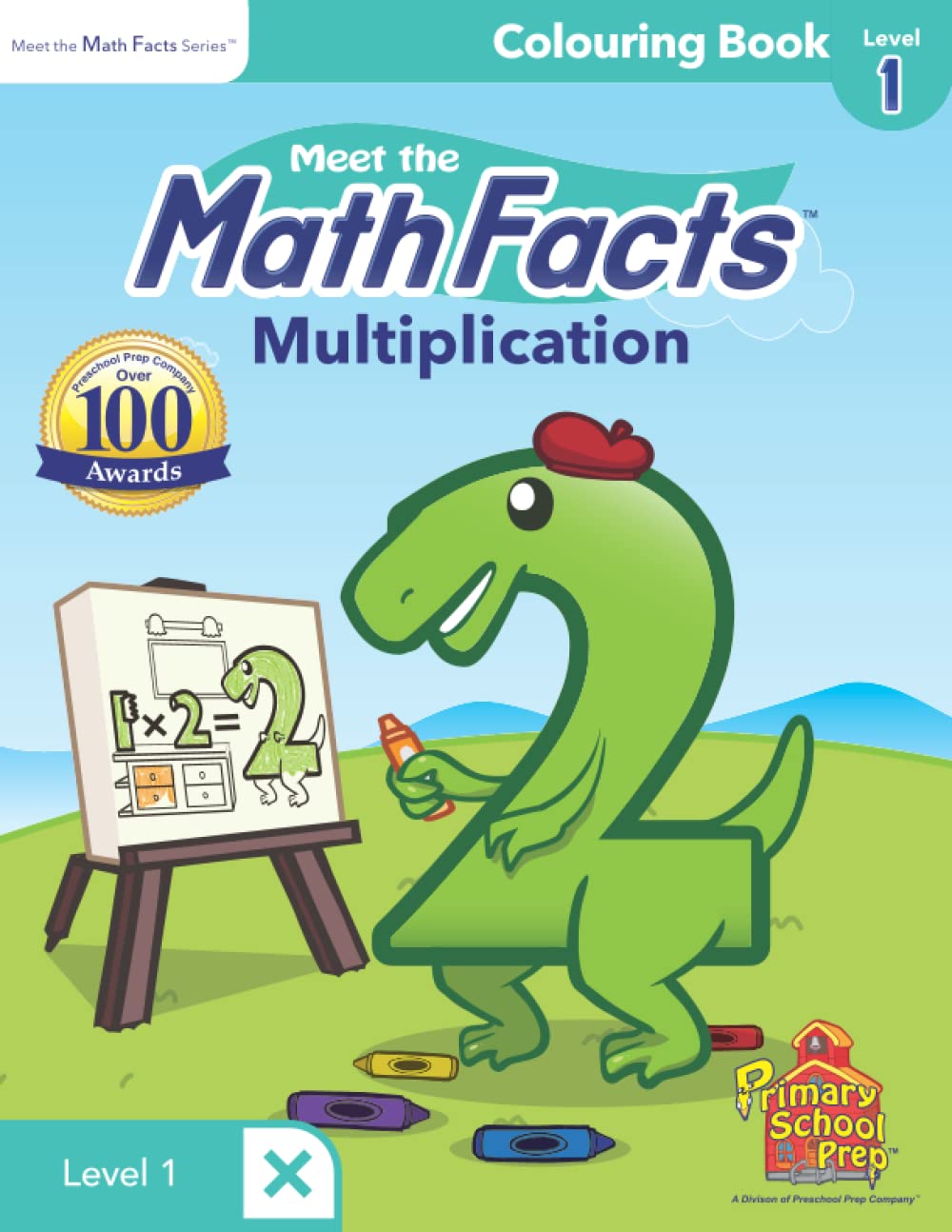 Meet the Math Facts - Multiplication Level 1 Colouring Book