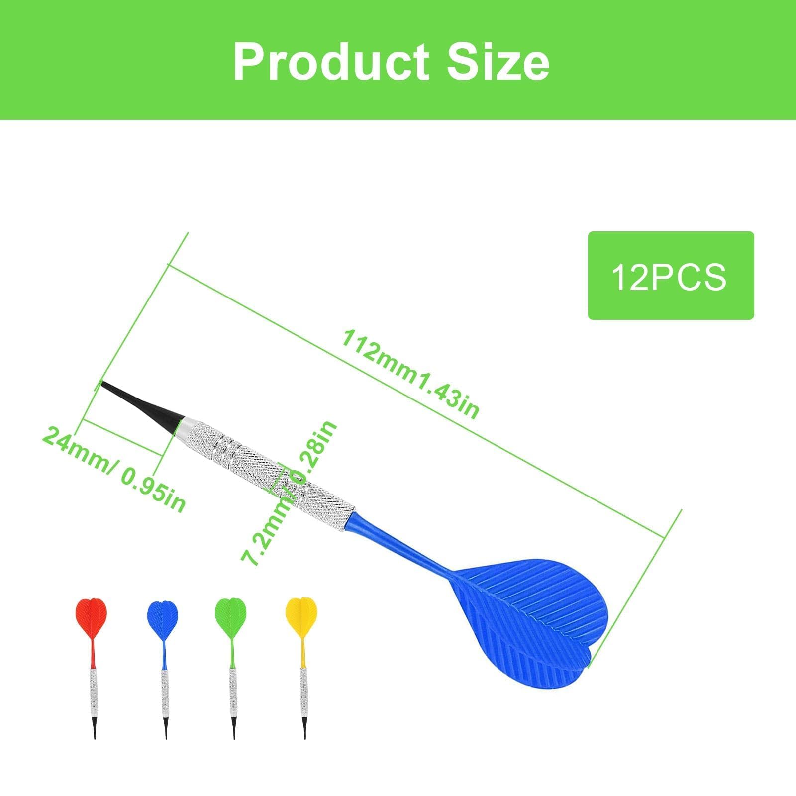 Lot Fléchettes 18g Wayarrival Lot 12 Fléchettes Professionnelles 18g - Pointes Souples - Tiges Aluminium Fléchettes Pointe Souple 18g Lot Fléchettes 18g Wayarrival Lot 12 Fléchettes Professionnelles 18g - Pointes Souples - Tiges Aluminium Fléchettes Pointe Souple 18g