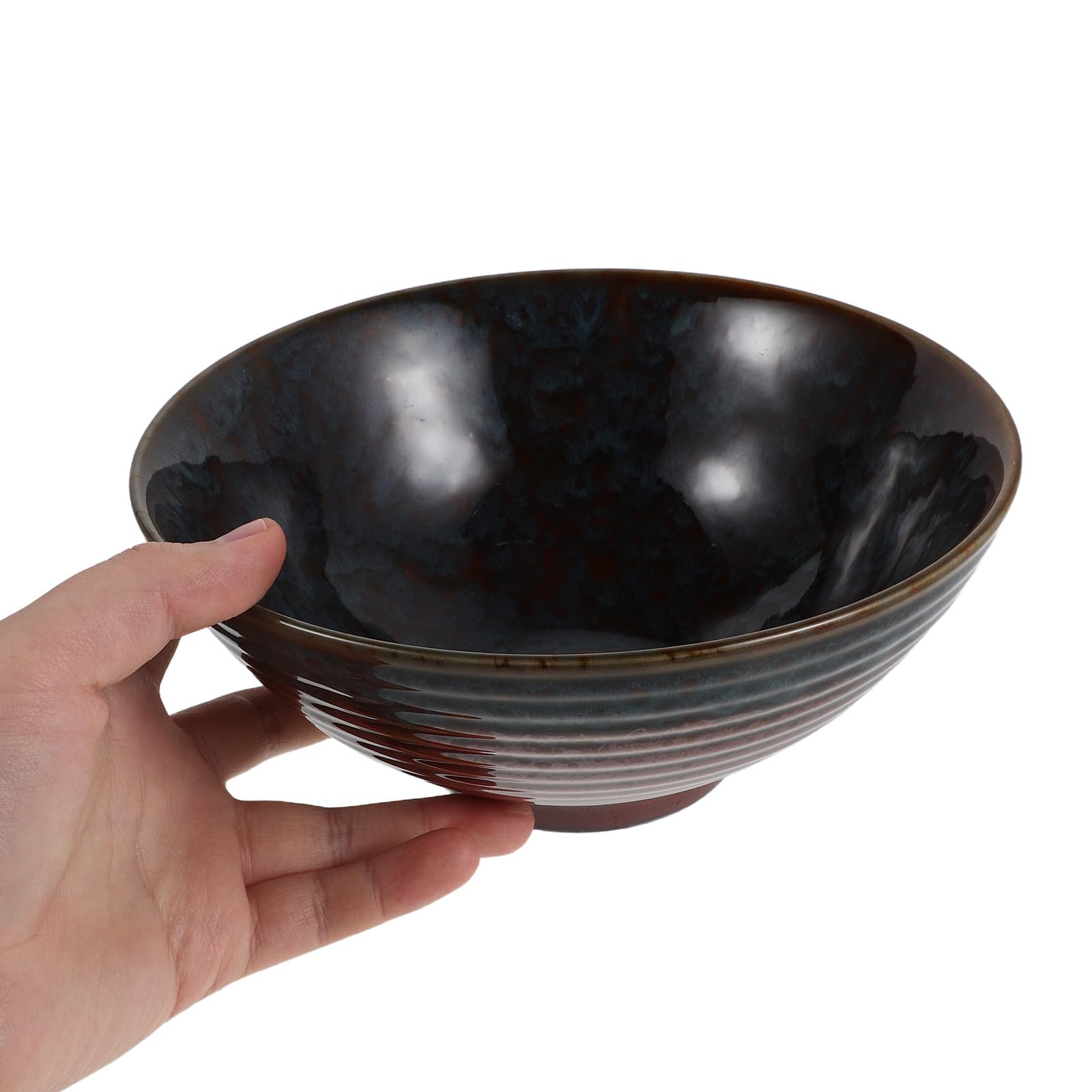 ULTECHNOVO 2 Piezas Tazón de Ramen de Cerámica Estilo Japonés