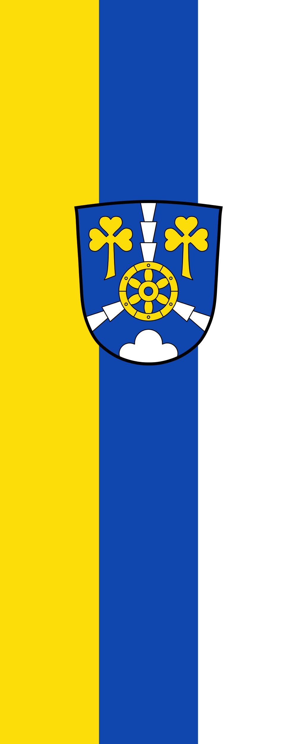 Drapeau Schneizlreuth portrait 3.5m² pour pavoisement de mât