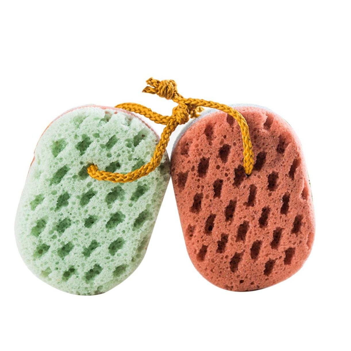 Housoutil 6 Pz scrubber per la pulizia spugne da bagno faccia in schiuma amarelli spugna da spugna per il lavaggio del corpo fresco salvietta da bagno bambino che fa i primi passi