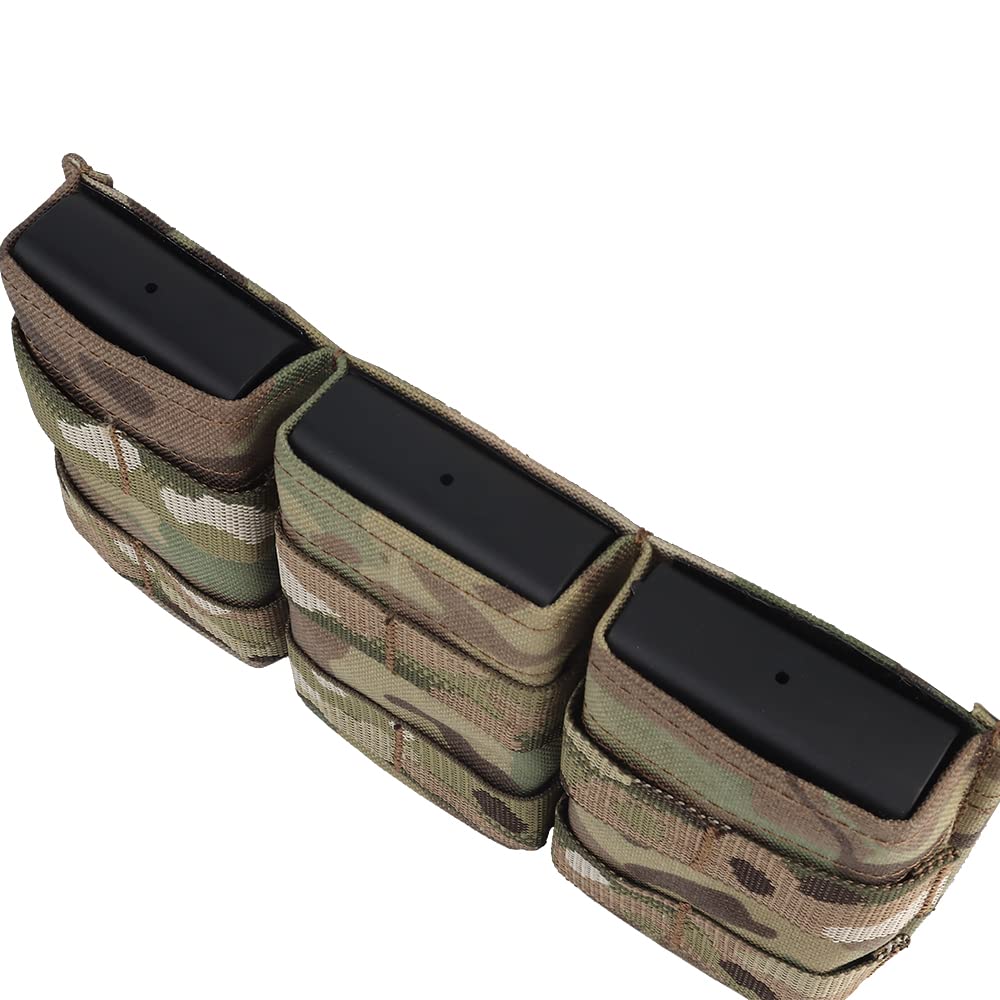 DulTriple Rifle Mag Placard, Poudres de magasins, Crochet et boucle, Panneau avant, JPC 556, AVS, SPC et JPC R, html, Style HSP, 762, 2.0  18
