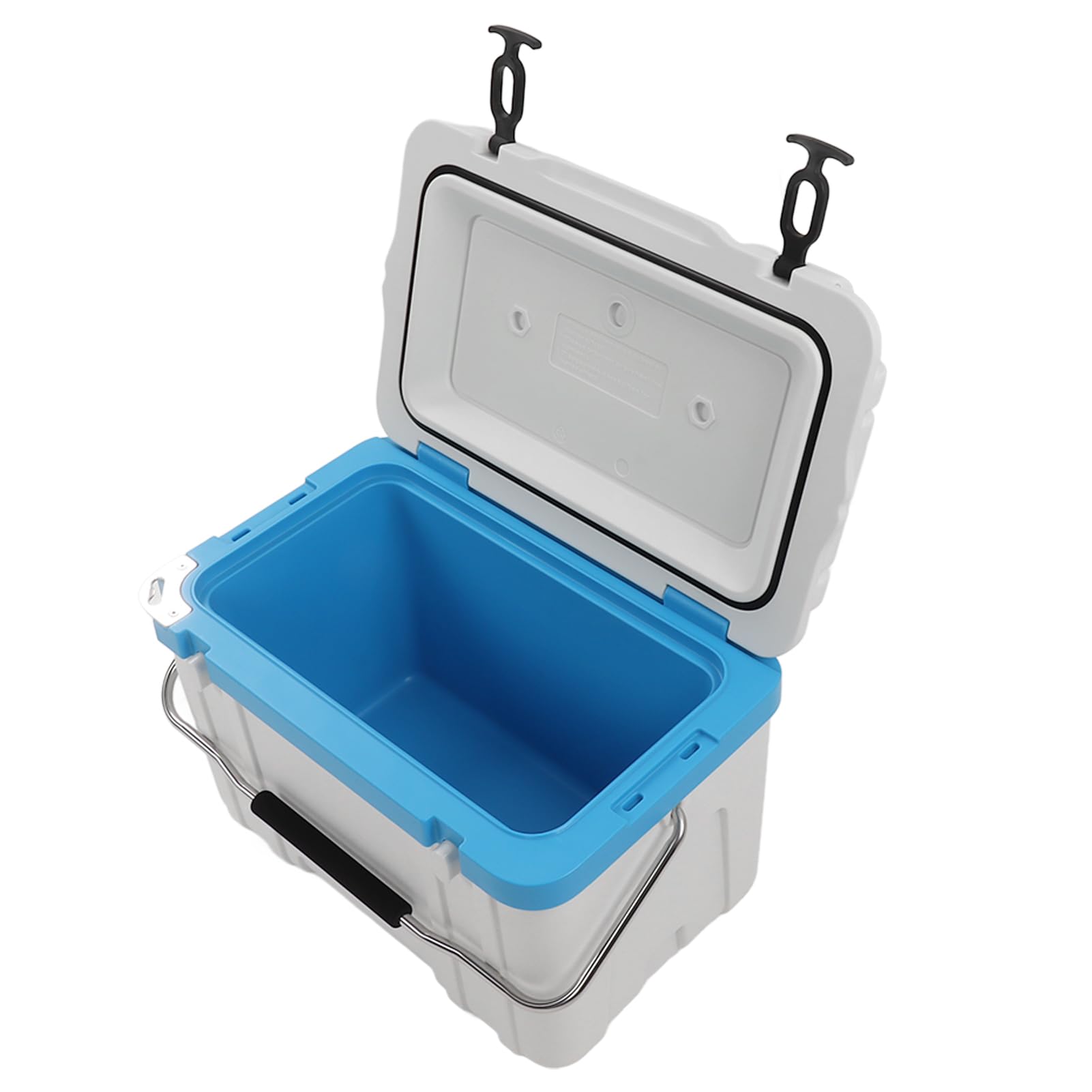 Focket Frigo Rigido, 26 Litri Resistente 12 Ore Conservazione del Calore 76 Ore di Conservazione del Freddo Ghiacciaia, Frigo da Campeggio con Maniglia Portatile per Pesca in Spiaggia Picnic Barca