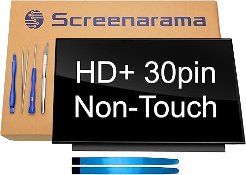 SCREENARAMA Nueva pantalla de repuesto para NT173WDM-N23 V8.0, HD+ 1600x900, brillante, pantalla LED LCD con herramientas