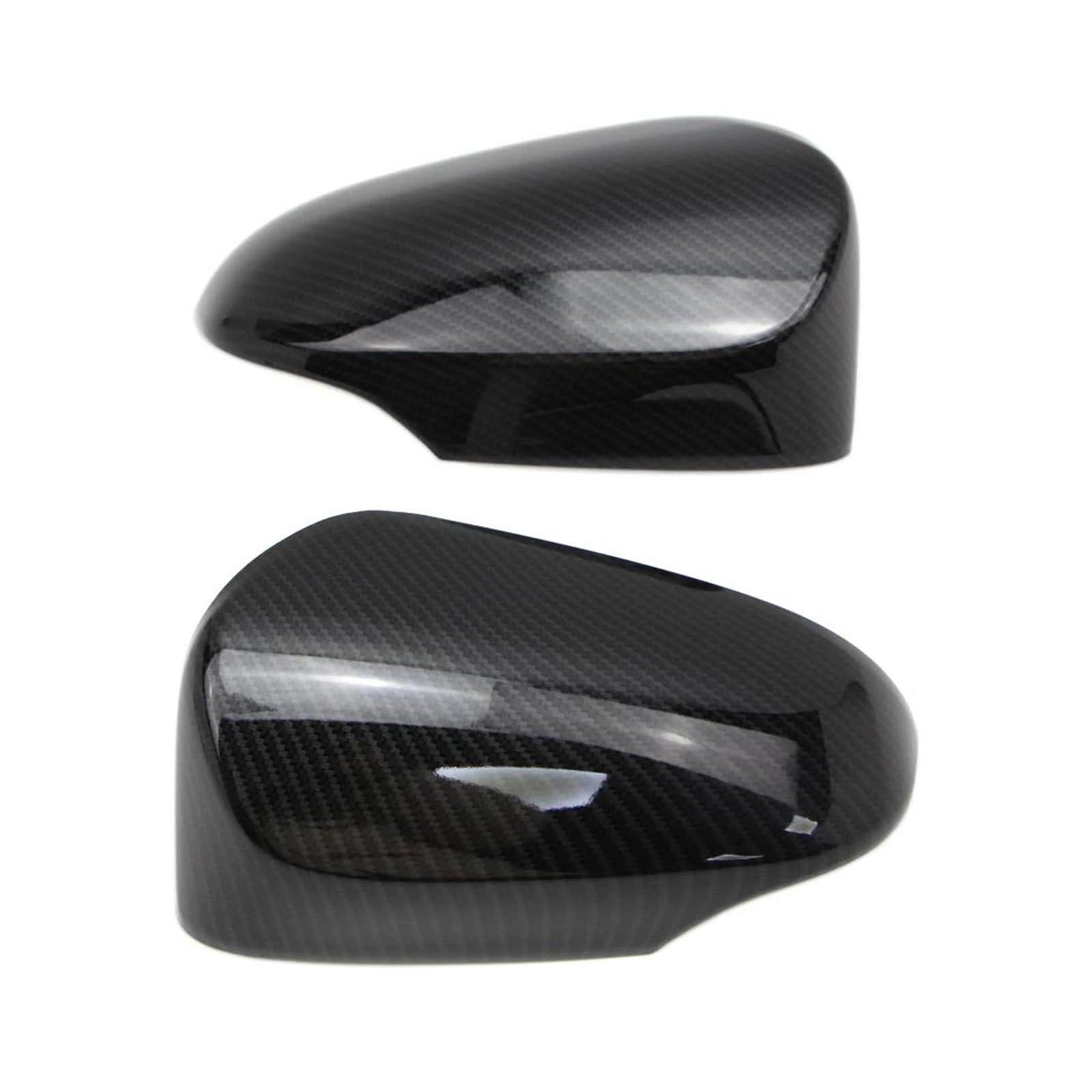 Couvercle Rétroviseur Latéral Pour Toyota C-HR CHR 2017 2018 2019 2020 2021 | Garniture couvercle capuchon rétroviseur extérieur en Fiber de carbone