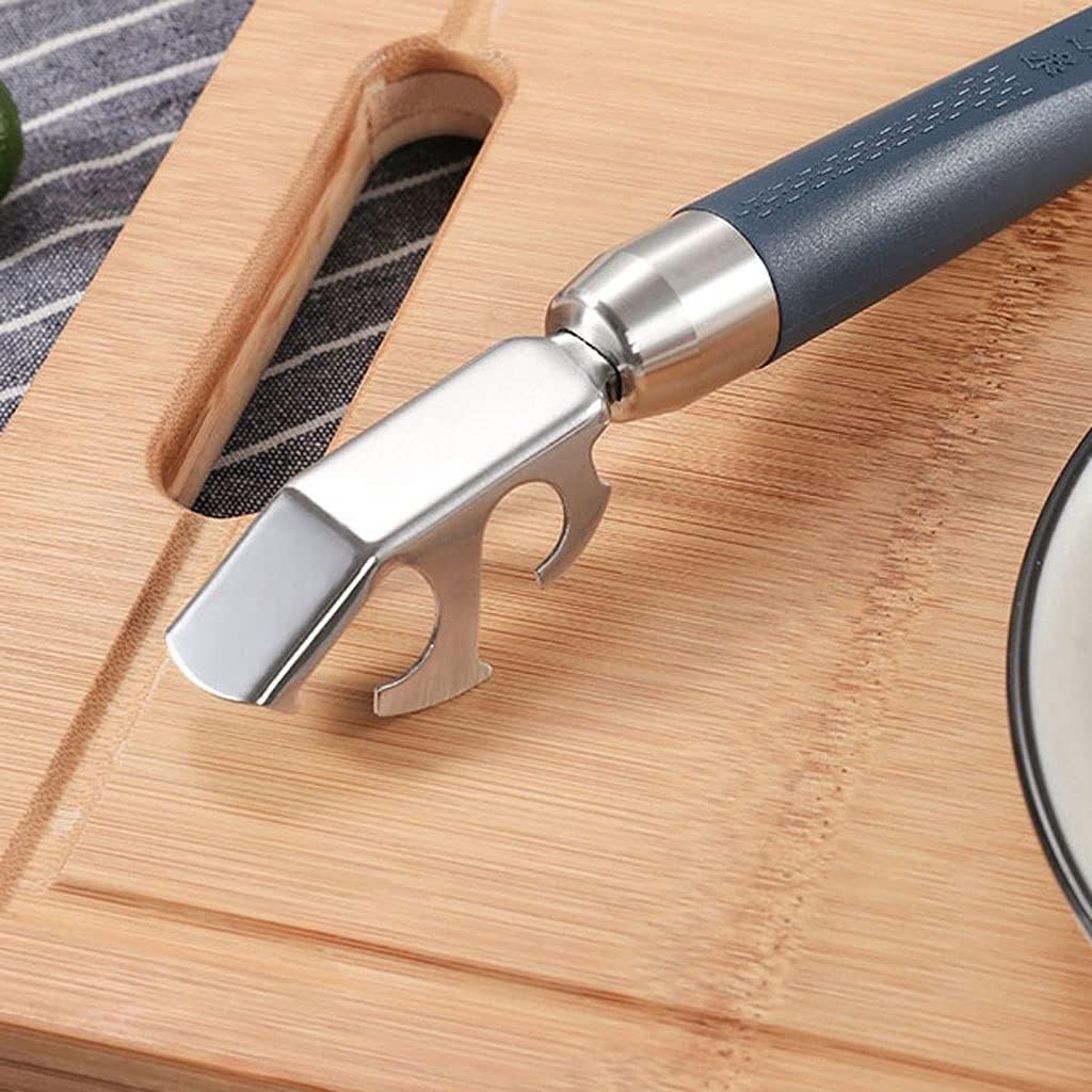 Kitchen Utensil Set 7Pcs Stainless Steel Skinning Knife Peeling Knife Grater Whisk can Opener Bowl Lifter Set Lightweight and durable cooking spatula