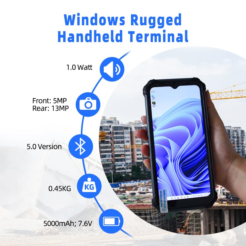 Amazon.com : Windows 11 Pro Rugged Handheld Terminal, Intel