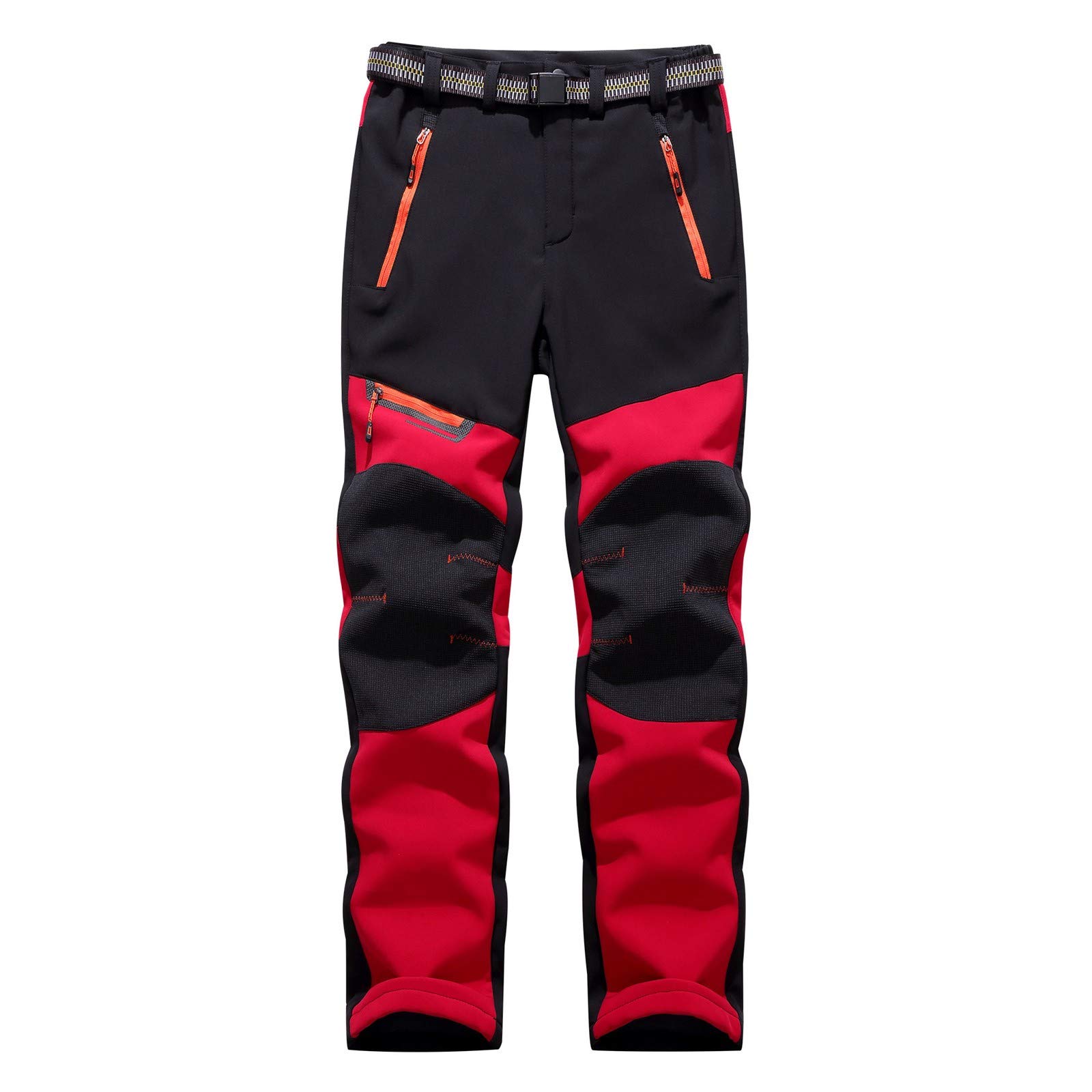 Skihose Damen Winter Wanderhose Winddicht Warm Schneehose Verdickte Trekkinghose Snowboardhose Wasserdicht Softshell Ski Hosen Funktionshose Outdoor Arbeitshose Frauen Reißverschlusstaschen
