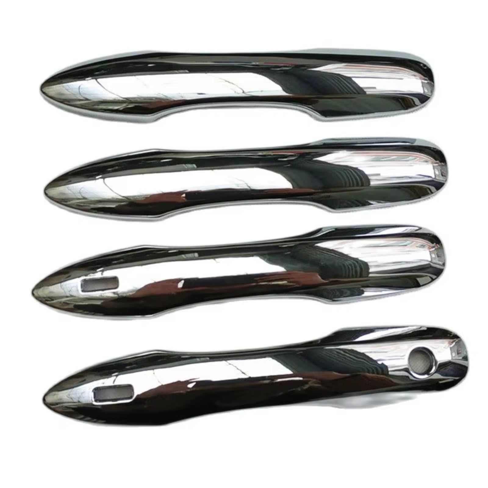 Qdzvalumv One Color Car Door Handles Cover Shell Compatible With Toyota For Corolla For Cross 2020-2025 Car Exterior Door Handle Shell Outer Cover Front Rear Cap Set