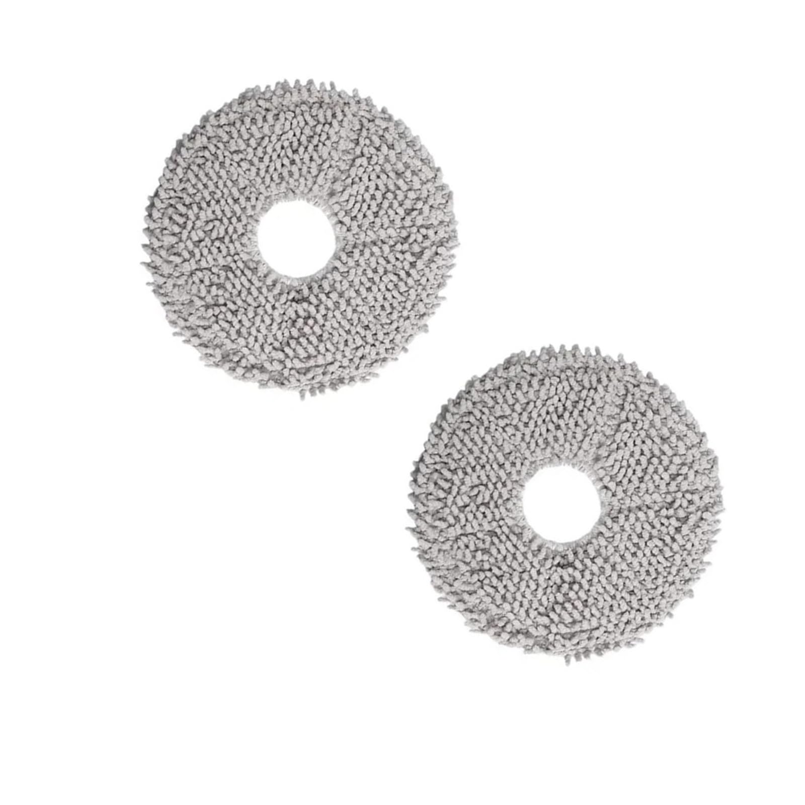 VIXWDRUTY Compatible For Mijia，Compatible For Omni，1S B101CN B116 C102CN X10+X20+X20 Plus X20 Max S10+S10 Plus S20 Plus Robot Vacuum Mop Cloth Part(2 pcs)