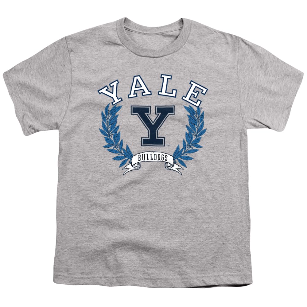 LOGOVISION Yale University Laurels Dark Kids T Shirt for Toddler Boys and Girls Collection