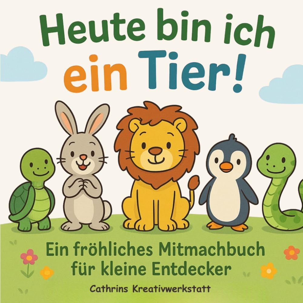 Heute bin ich ein Tier!: Ein fröhliches Mitmachbuch für kleine Entdecker
