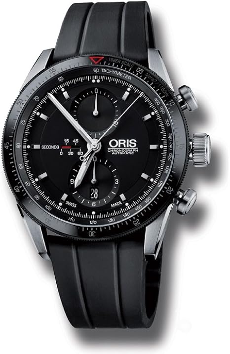 Oris Artix GT Chronograph, Oris 674, nero, cinturino in gomma : Amazon.it:  Orologi