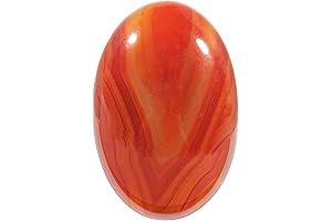 Polished Palm Stone for Healing and Therapy