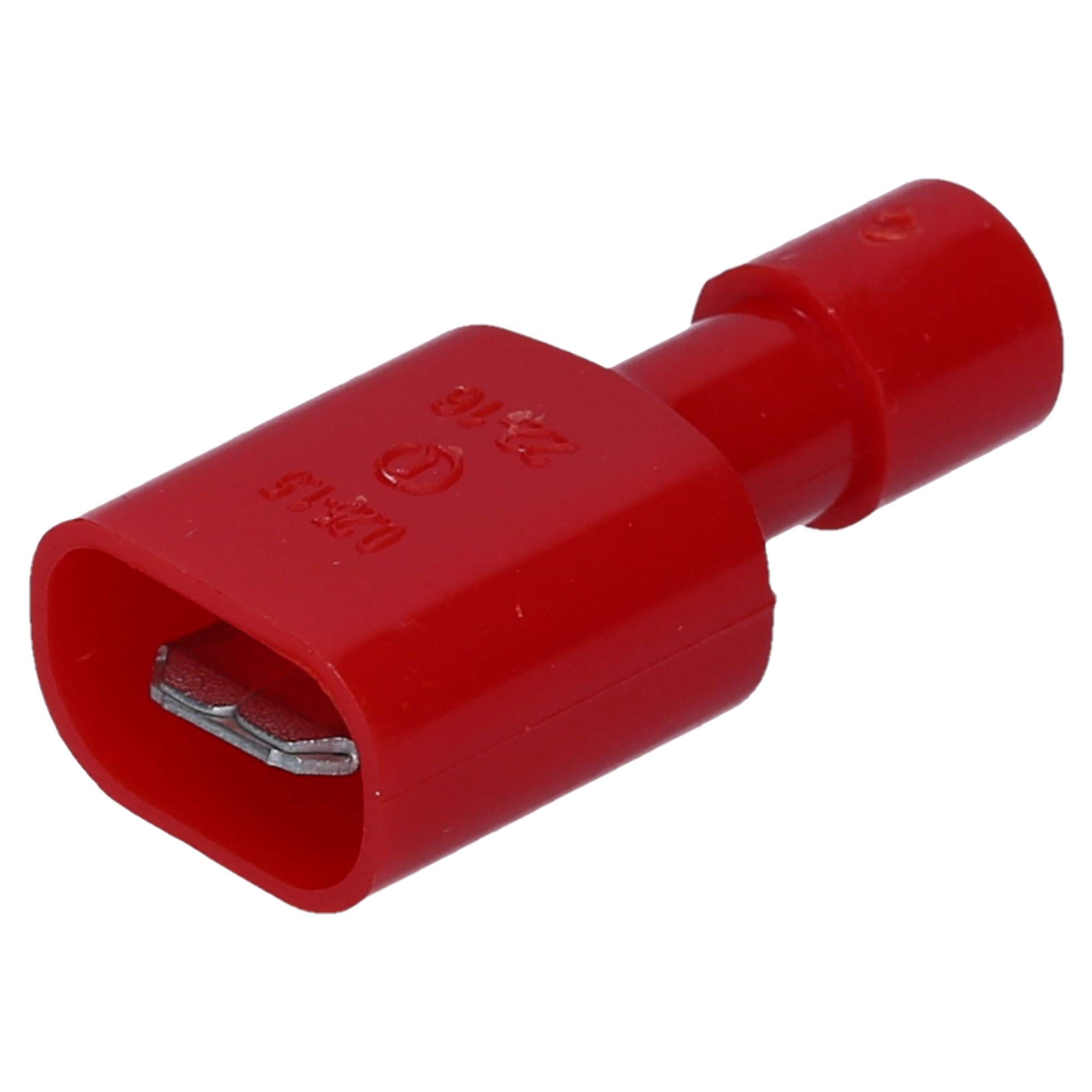 cembre RF de plano m608p 6,3 x 0,8 Rojo Aislado I 100 unidades)