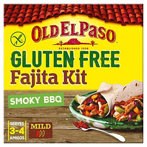 Old El Paso Gluten Free Smoky BBQ Fajita Kit 462g (1.01