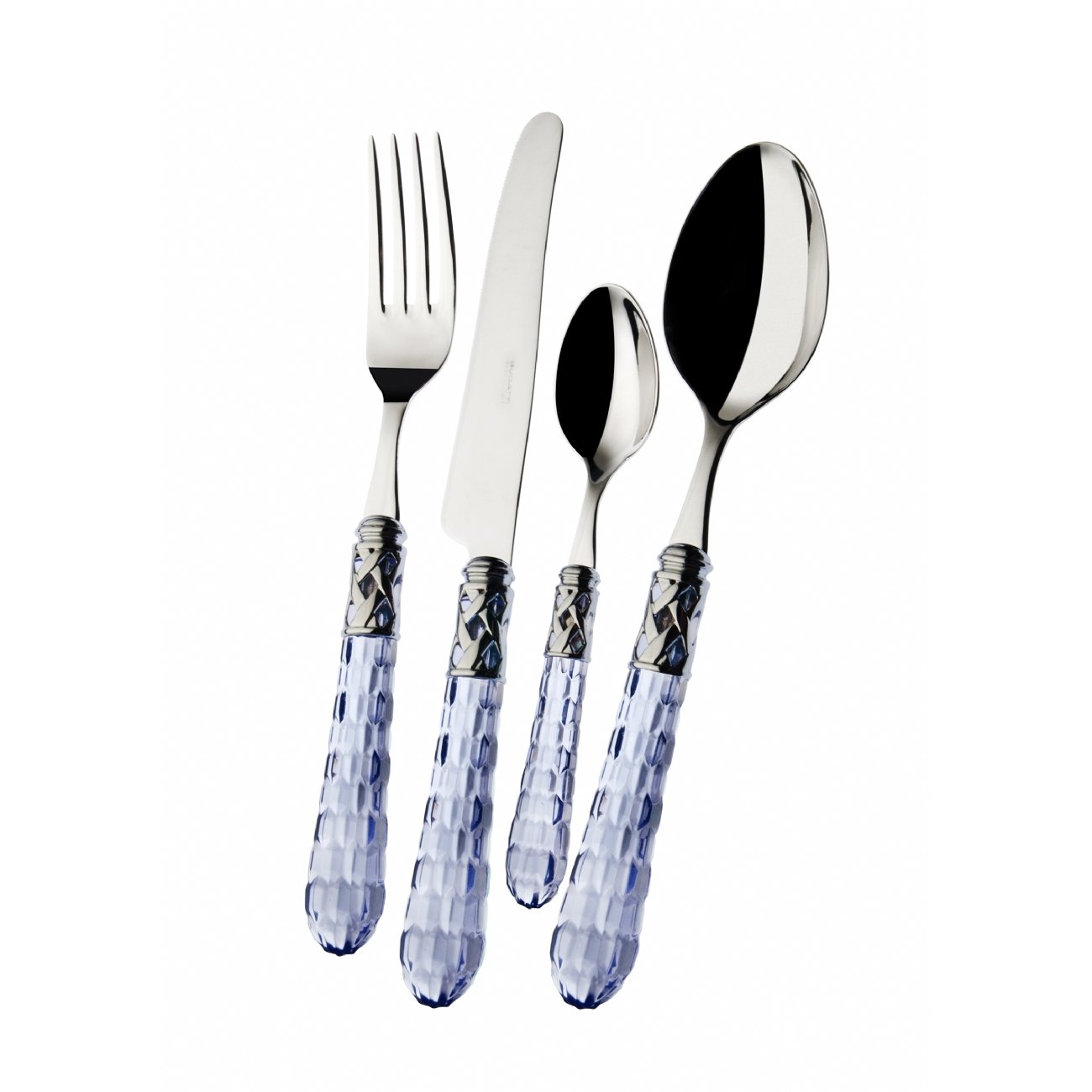 BUGATTI Comadreperlaact 24 pz la solution de table Bohemia Blu