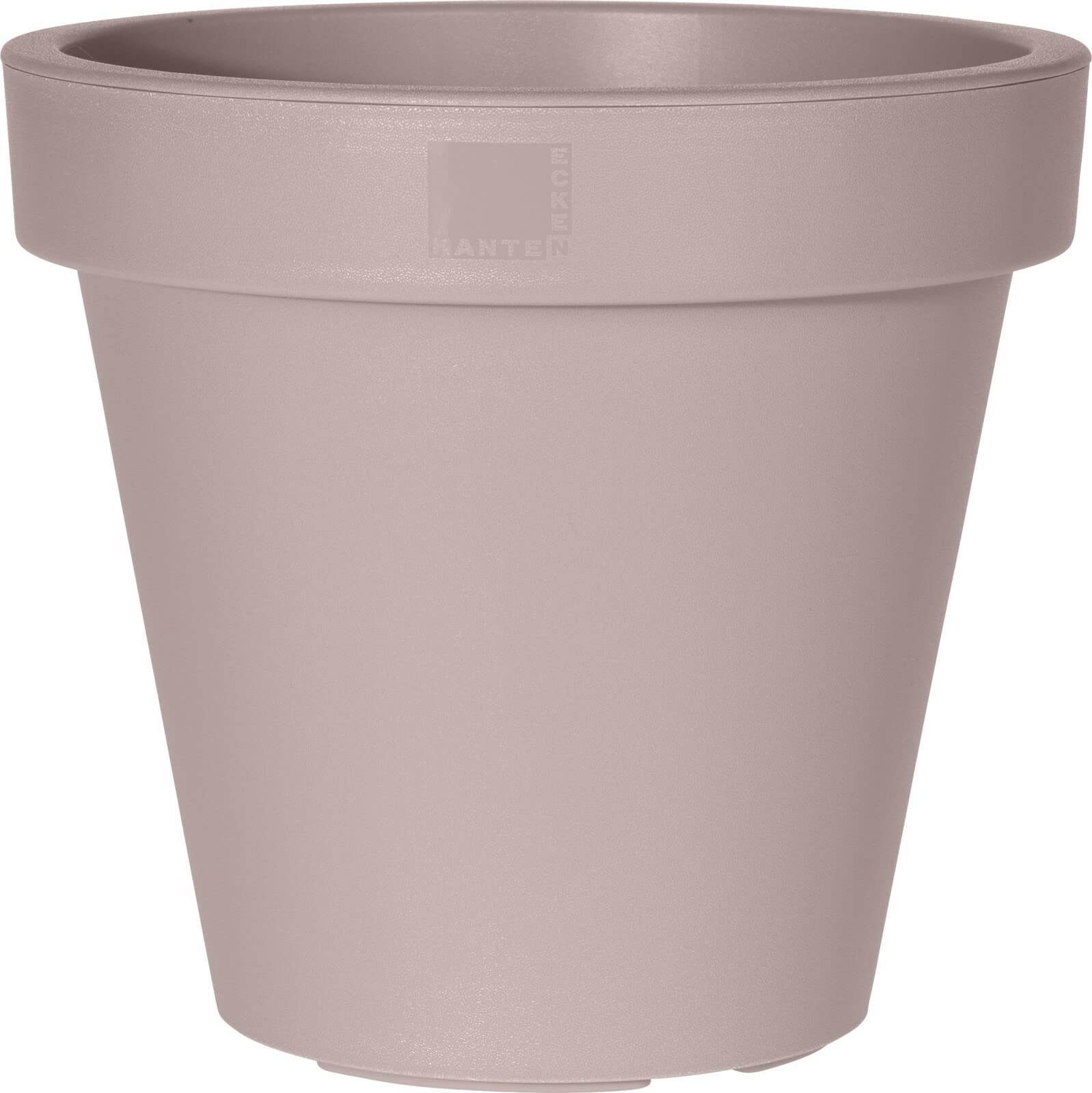 Muddy Hands Large Plant Pot Outdoor Garden Round Flower Tree Plastic Planter (Taupe, Ø - 60cm)