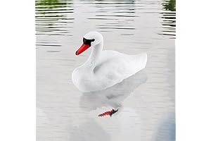 Decoys for Geese,Duck Deterrent for Pool,Floating Swan Pool Float