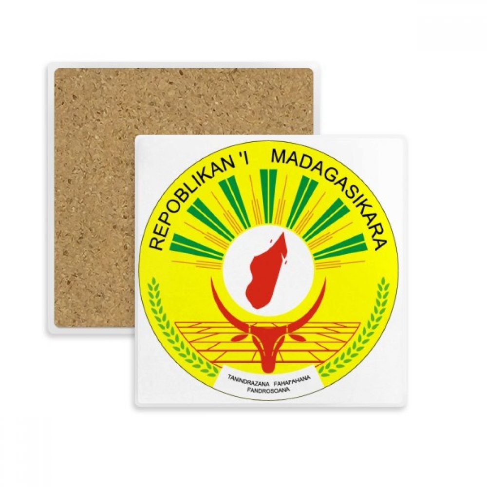 Cadeau de boissons : Tasse Madagascar et porte-gobelet en pierre pour vos proches