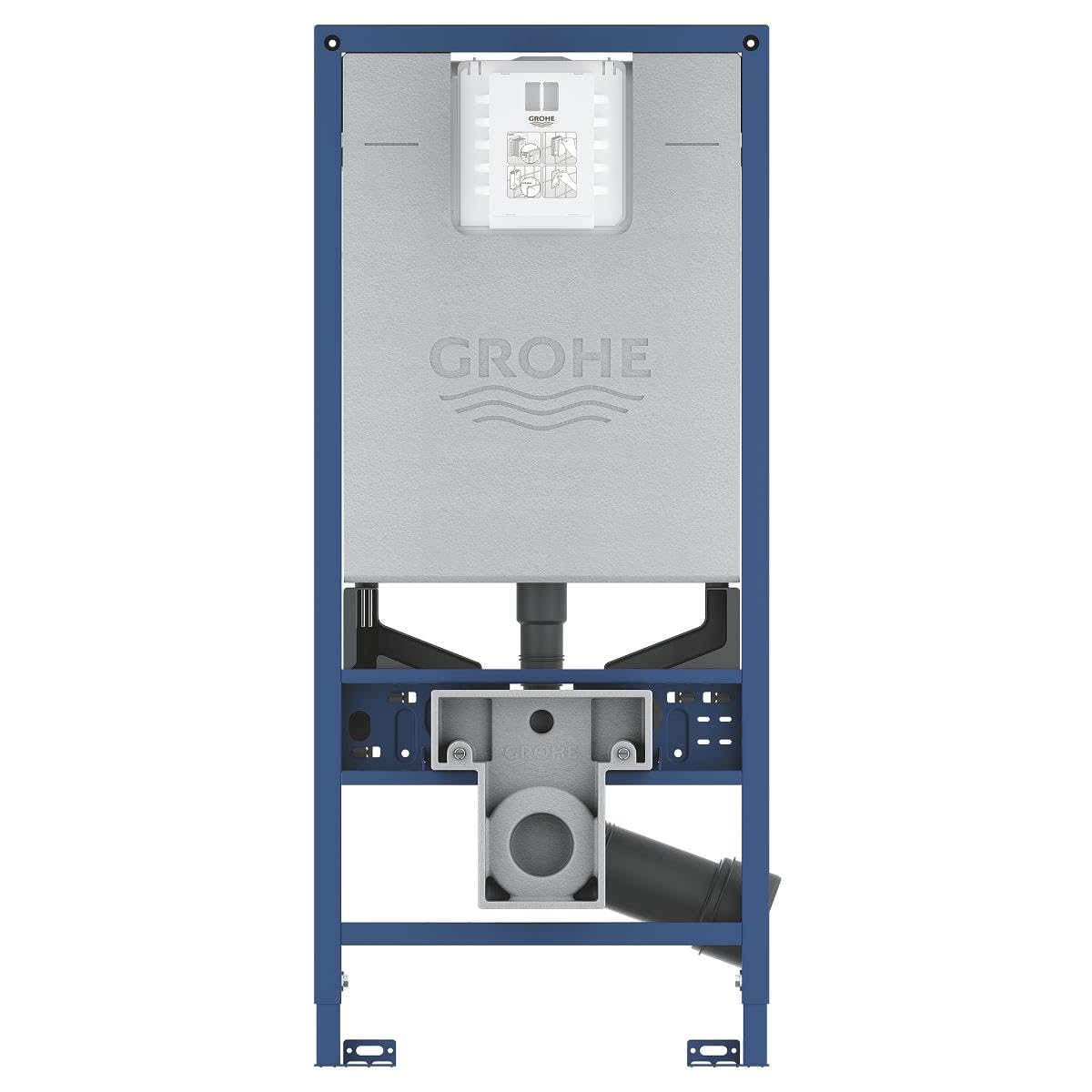 Grohe Rapid SLX - Cisterna empotrada - altura 1.13 m con toma de corriente integrada - Ideal para WC Rimless, Standard (Ref 39596000)