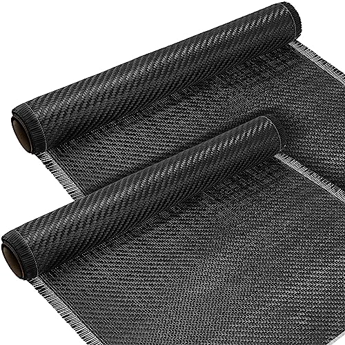 Tudomro 10ft x 12' Carbon Fiber Fabric Black...