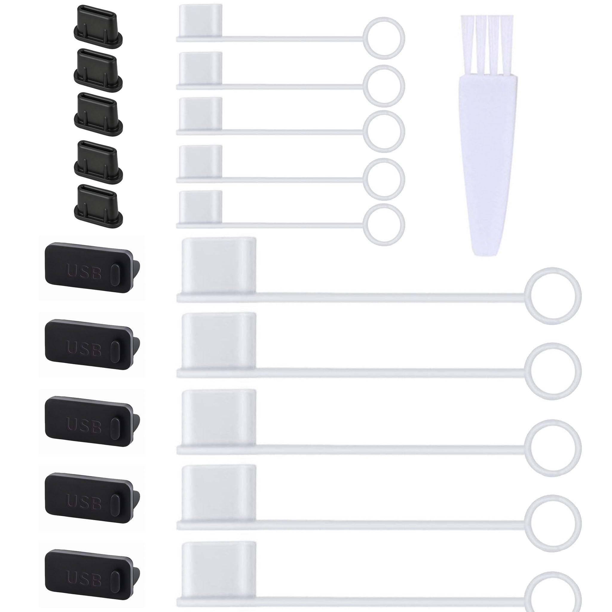 Amazon.co.jp: VSuRing USB Type-C USB Type-A コネクタ防塵保護カバー