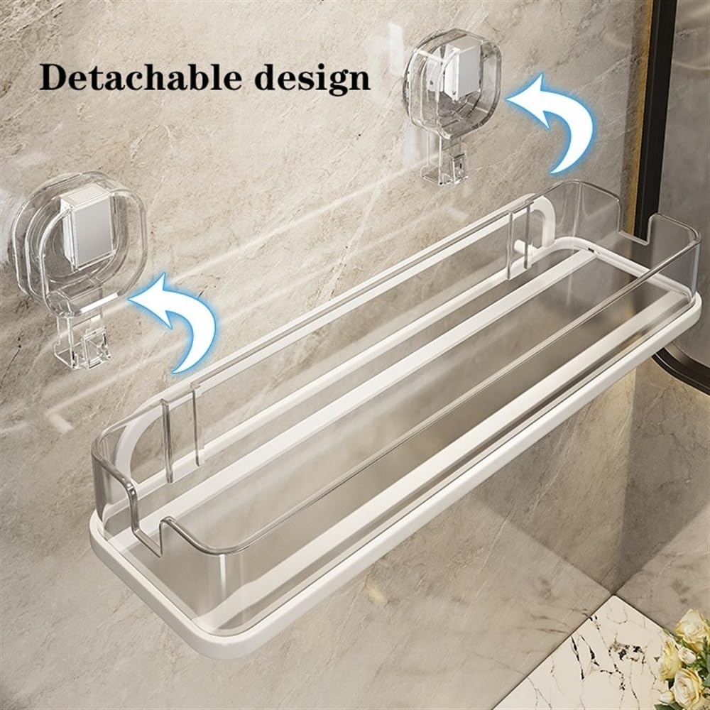 Mensole Bagno Mensola for doccia da bagno, organizer angolare in alluminio senza foratura con 2 ganci mobili, mensola angolare triangolare adesiva for doccia Portasapone Doccia(Nero)
