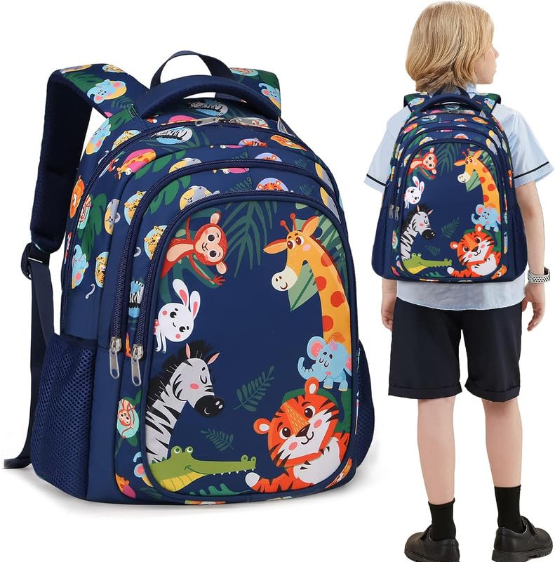 Image of Frantic RR Waterproof Polyester 26 L School Backpack Bag Daypack Picnic Bag For Boys & Girl