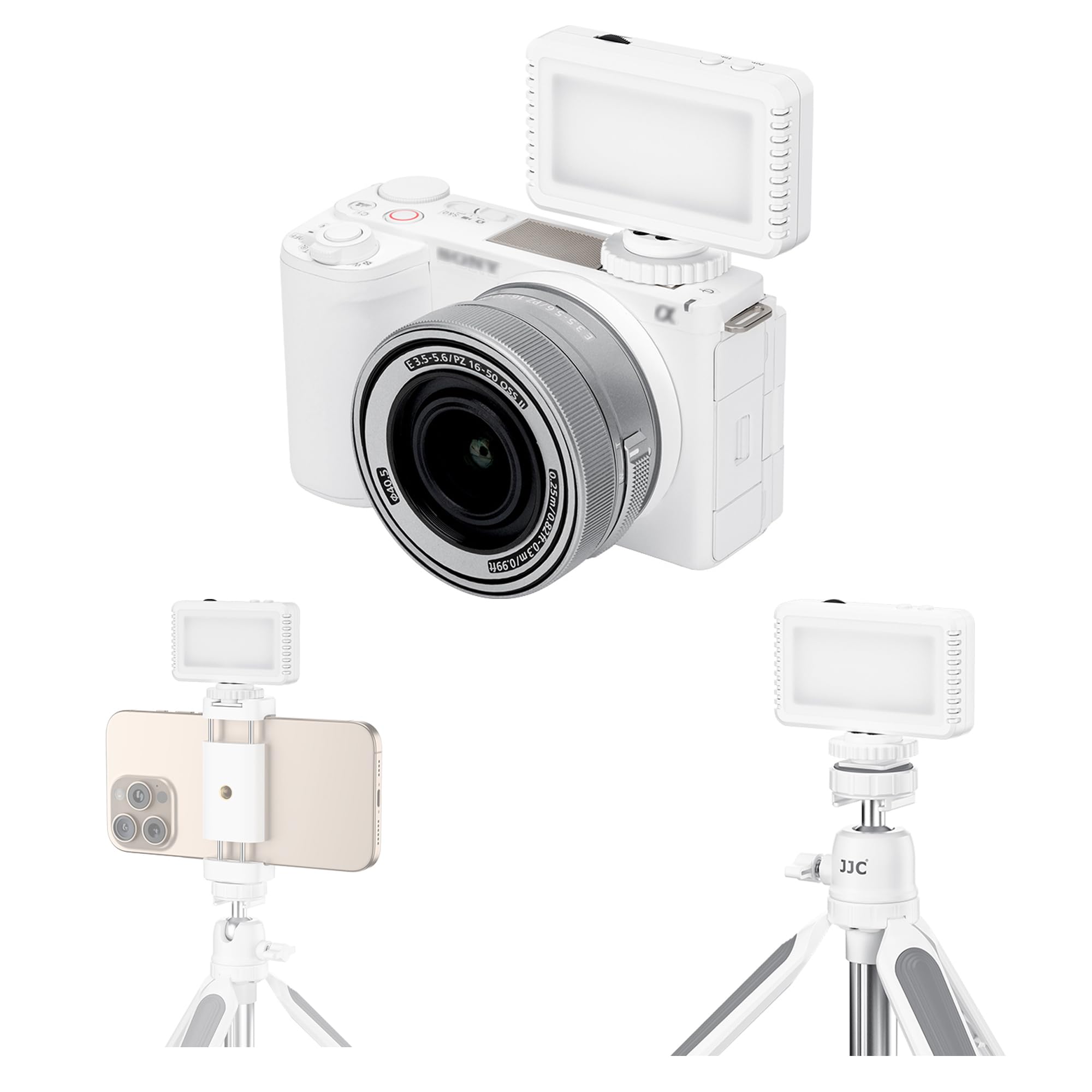 Amazon.com : Kiwifotos Mini LED Video Light for Sony ZV-E10 II