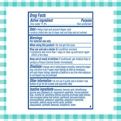 Balmex Complete Protection Baby Diaper Rash Cream With Zinc Oxide + Soothing Botanicals, 2 Ounce #TOP1