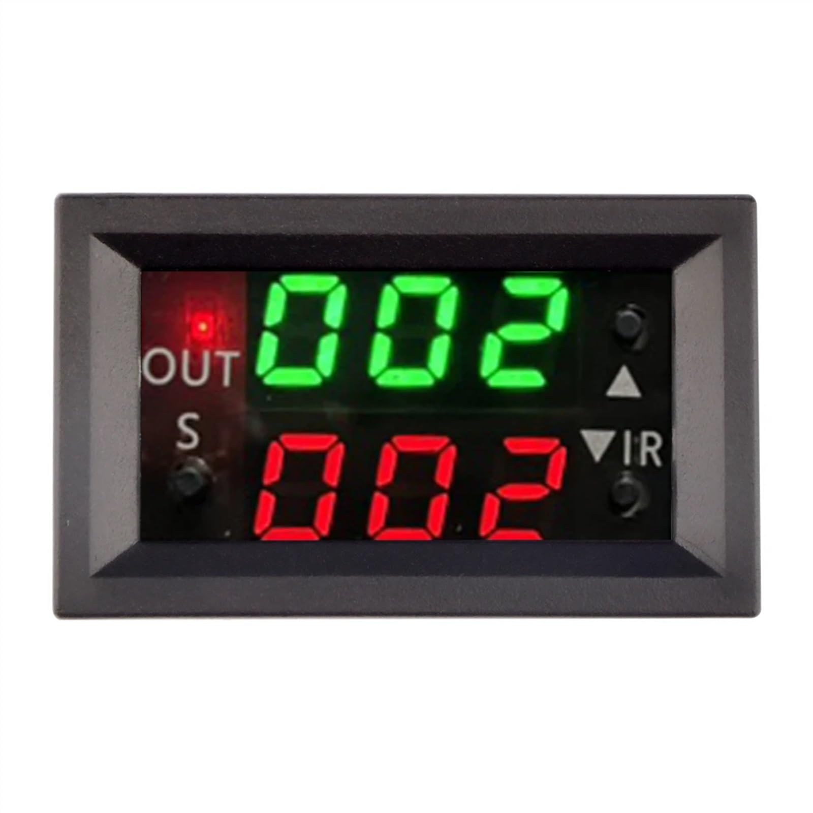 T2401-O/N DC 12V módulo de relé de tiempo de pantalla Dual relé de retardo de tiempo LED relé temporizador Digital interruptor de Control de ciclo de retardo fuente de alimentación(A)