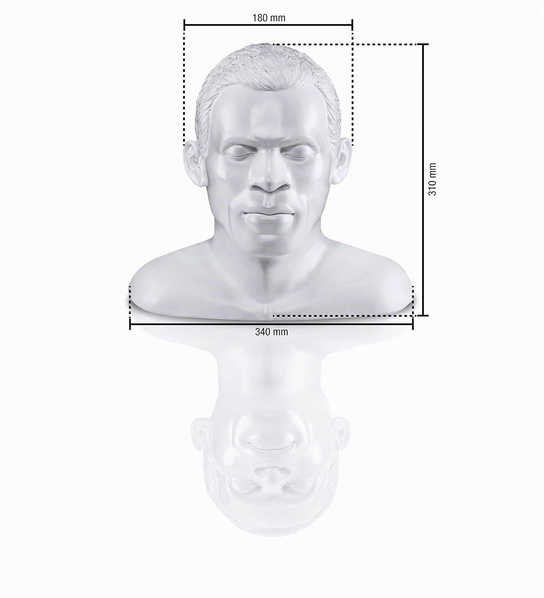 Oehlbach In Silence - Soporte para auriculares, tamaño XXL, color blanco