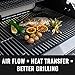 Grillaholics BBQ Mesh Grill Mat - Set of 2 Grill Mats Non Stick - Nonstick Grilling with More Delicious Smoky Flavor - Lifetime Manufacturer Warranty